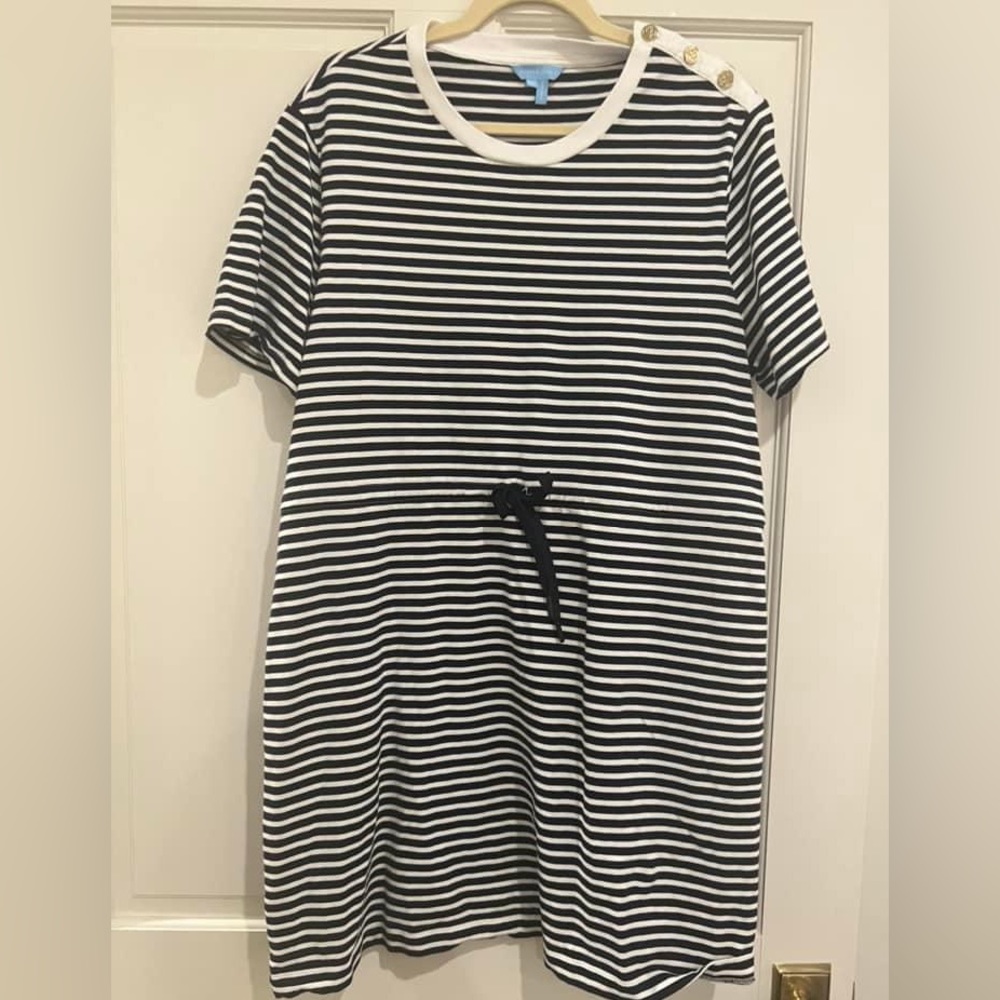 Draper James Tie Waist T-Shirt Dress size XL
